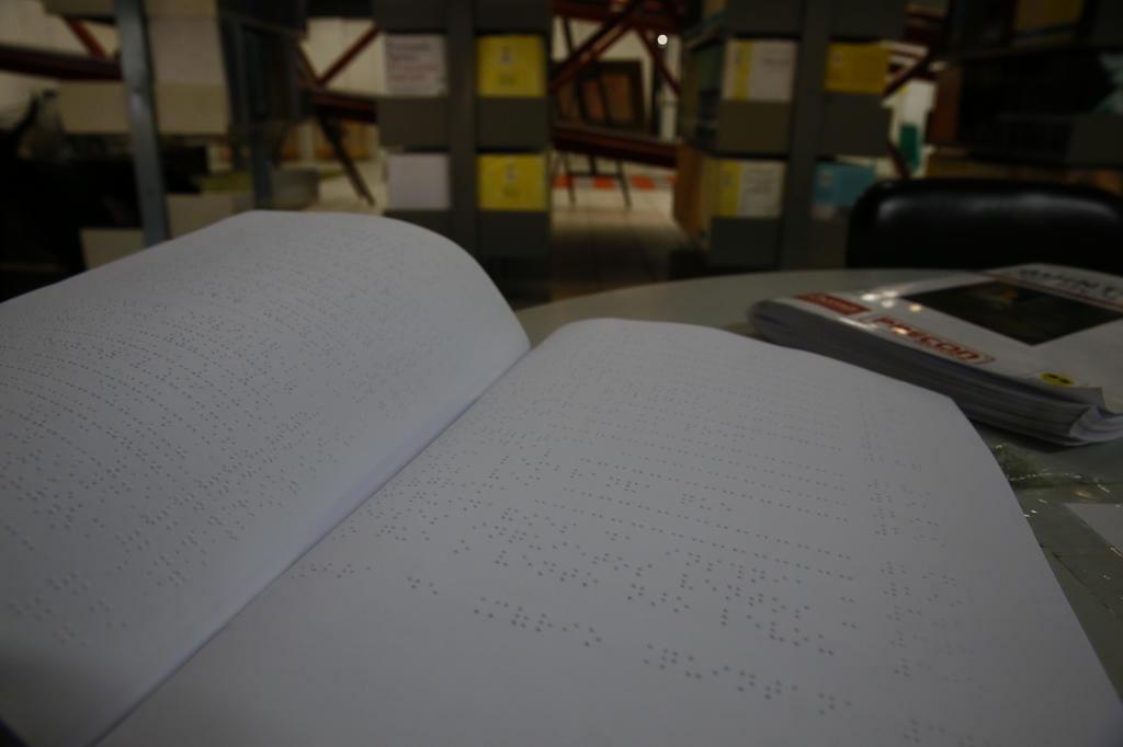 Pela boa colocação, biblioteca receberá impressora braile e outros equipamentos para torná-la ainda mais acessível (Foto: Jessé Giotti, Agência RBS)