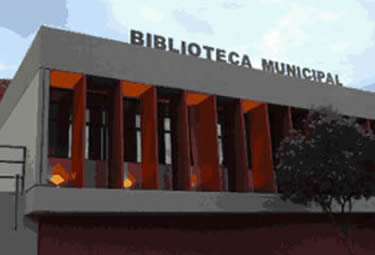 Fachada da Biblioteca Pública Bernardo Guimarães (Fonte: Reprodução)