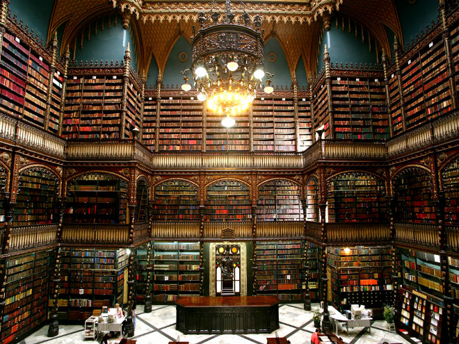 Real Gabinete Português de Leitura (Foto: Reprodução)