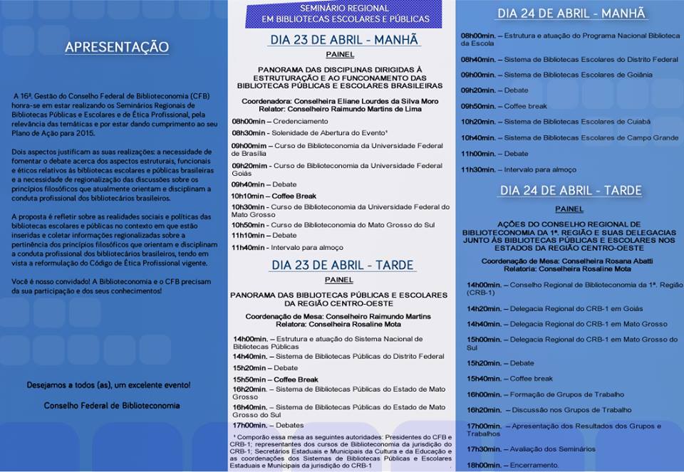 Seminário Regional de Ética Profissional