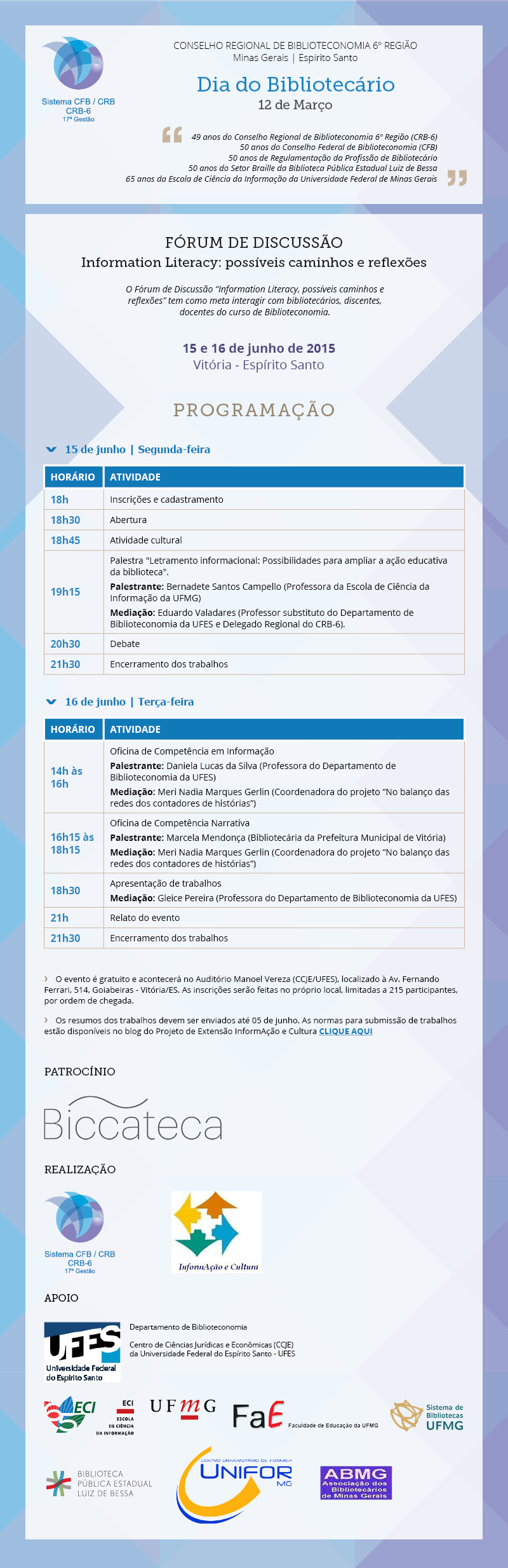 2º Fórum de Discussão