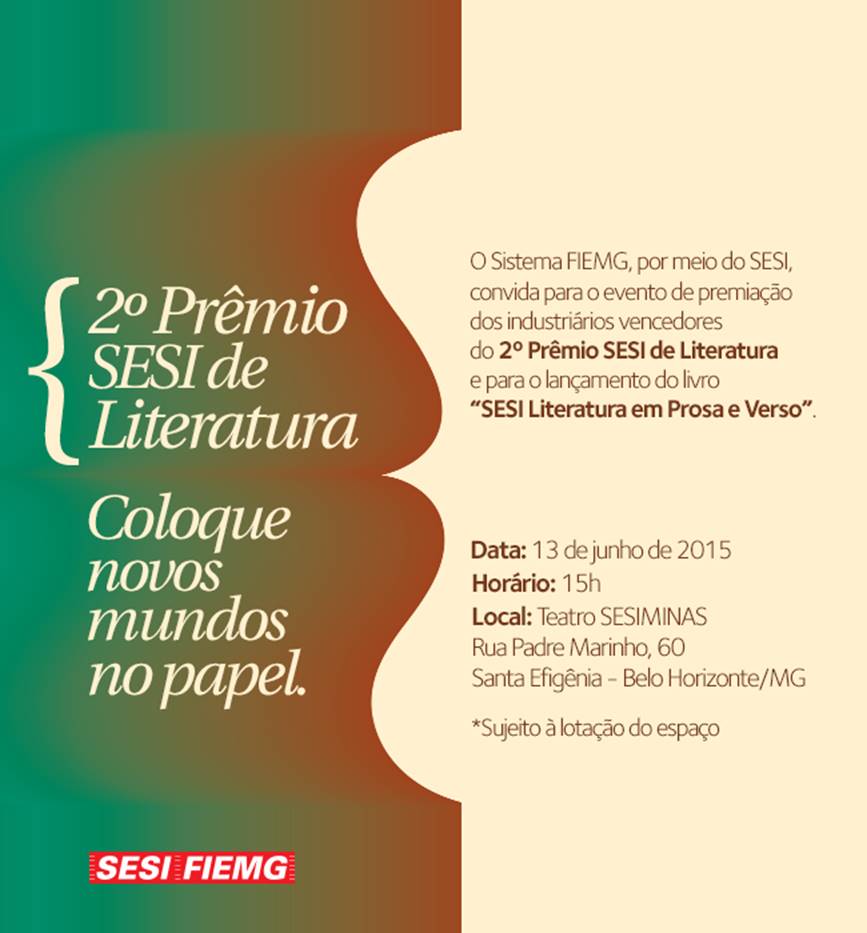 2° Prêmio SESI de Literatura