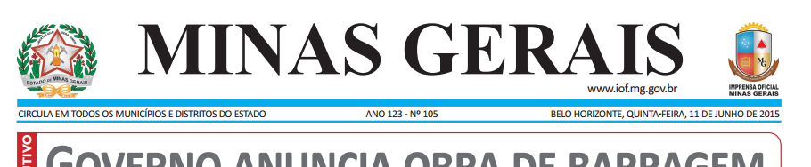 Jornal Minas Gerais