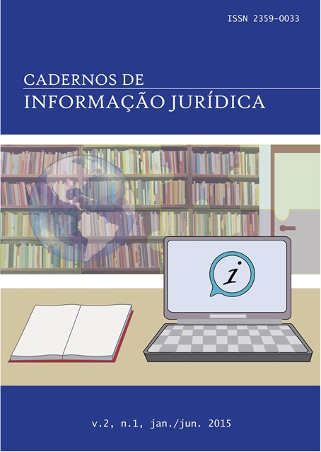 Cadernos de Informação Jurídica Cajur