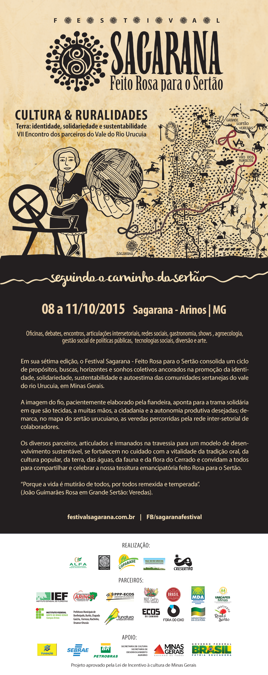 Sagarana Feito Rosa para o Sertão