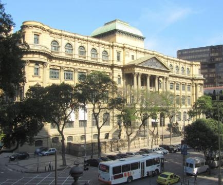Fachada principal da Fundação Biblioteca Nacional (Foto: Reprodução)