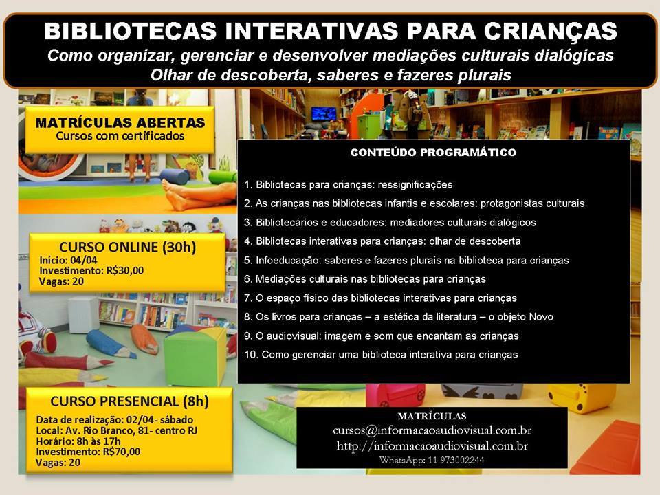 Bibliotecas Interativas para Crianças