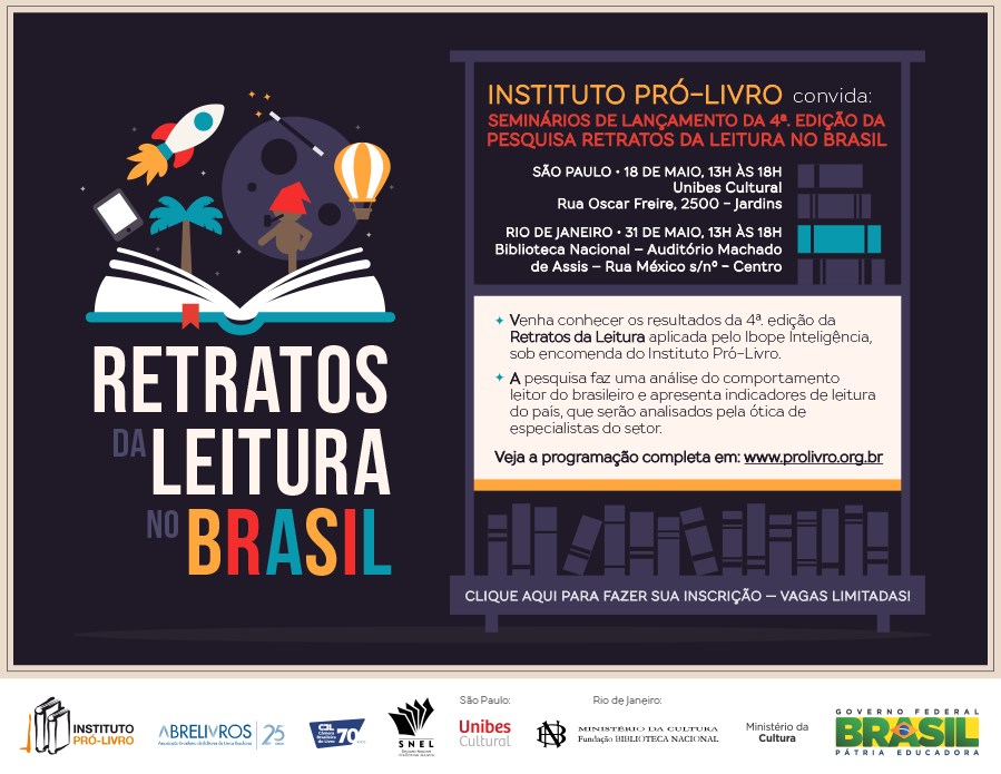 4ª Pesquisa Retratos da Leitura