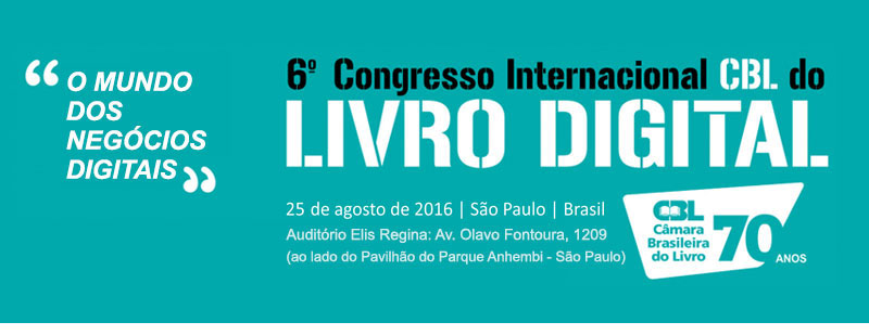 6º Congresso Internacional CBL do Livro Digital