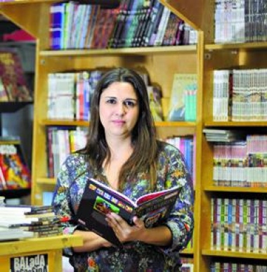 Daniella Teles Zebral, gerente da Leitura (Foto: João Godinho/O Tempo)