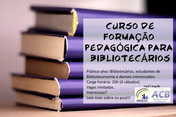 Formação Pedagógica para Bibliotecários