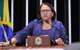 A senadora Fátima Bezerra (Foto: Reprodução)