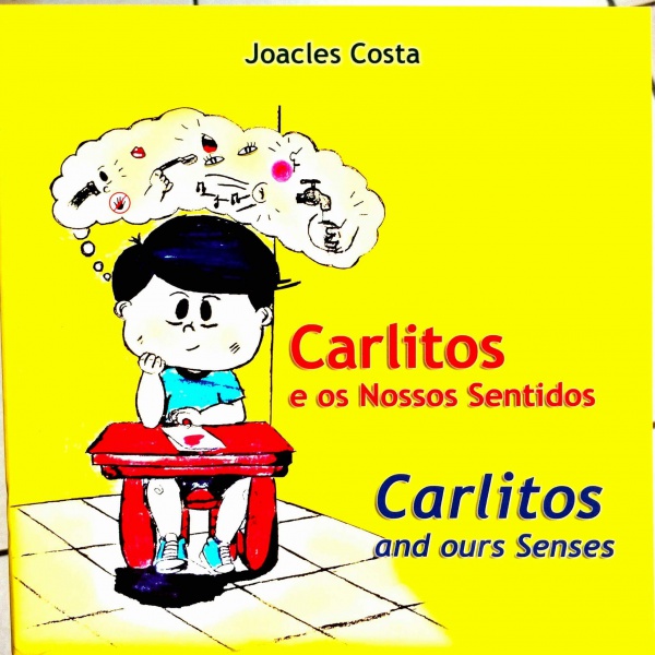 Joacles Costa Bento é autor de quatro livros, como "Carlitos e os Nossos Sentidos" (Foto: Prefeitura de Vitória)