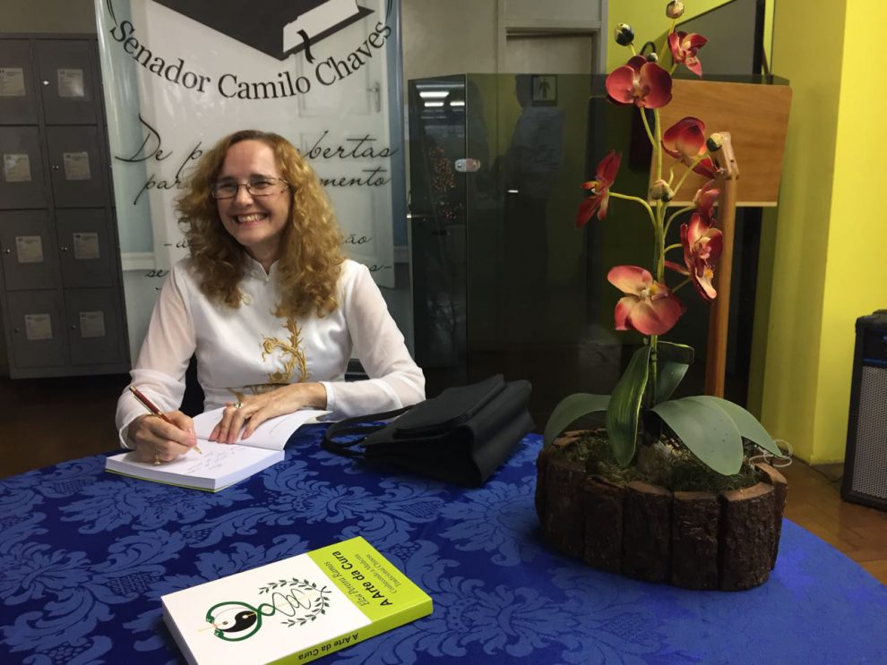 A autora (Foto: Ascom Ituiutaba)