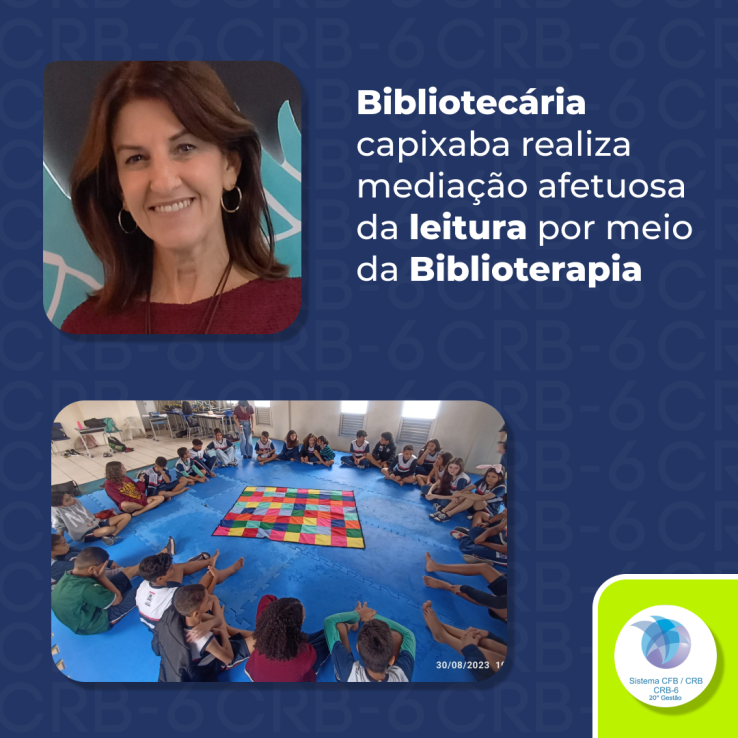 Bibliotecária capixaba realiza mediação afetuosa da leitura por meio da Biblioterapia(1)