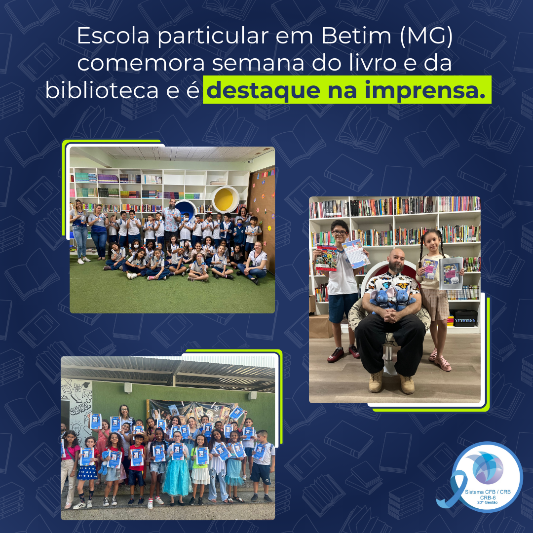 Escola particular em Betim (MG) comemora semana do livro e da ...