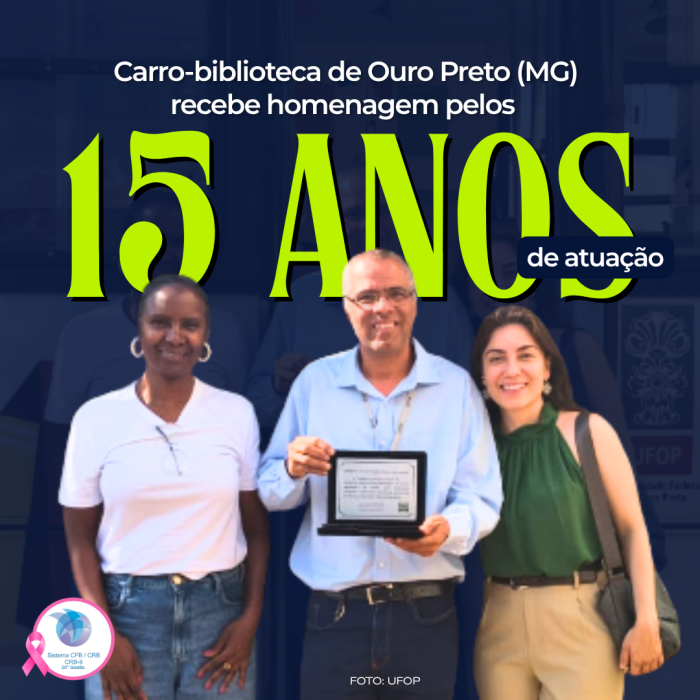 Carro-biblioteca de Ouro Preto (MG) recebe homenagem pelos 15 anos de atuação