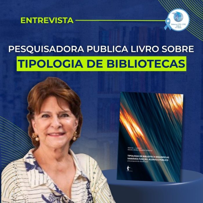 Pesquisadora publica livro sobre tipologia de bibliotecas